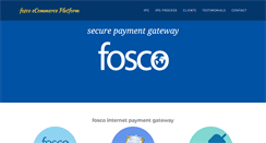 Desktop Screenshot of fosco.lk